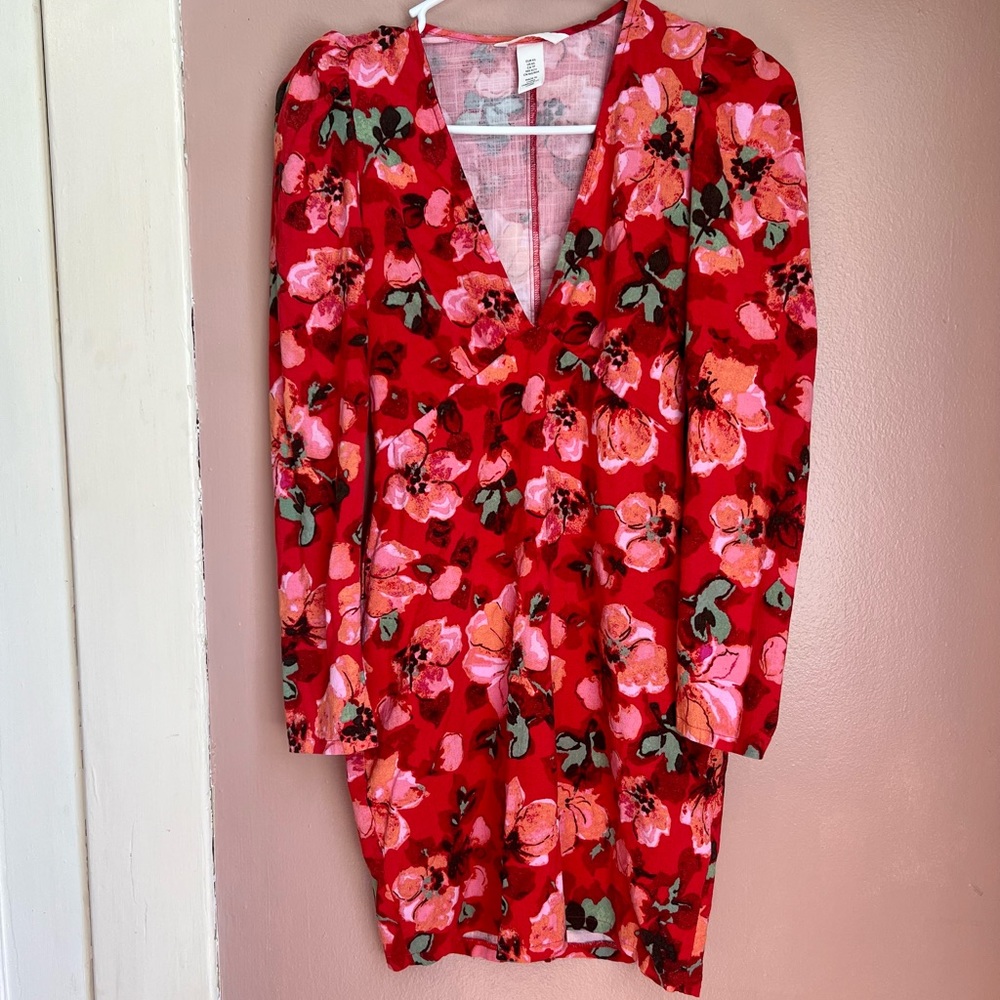 Flattering in Floral Dress